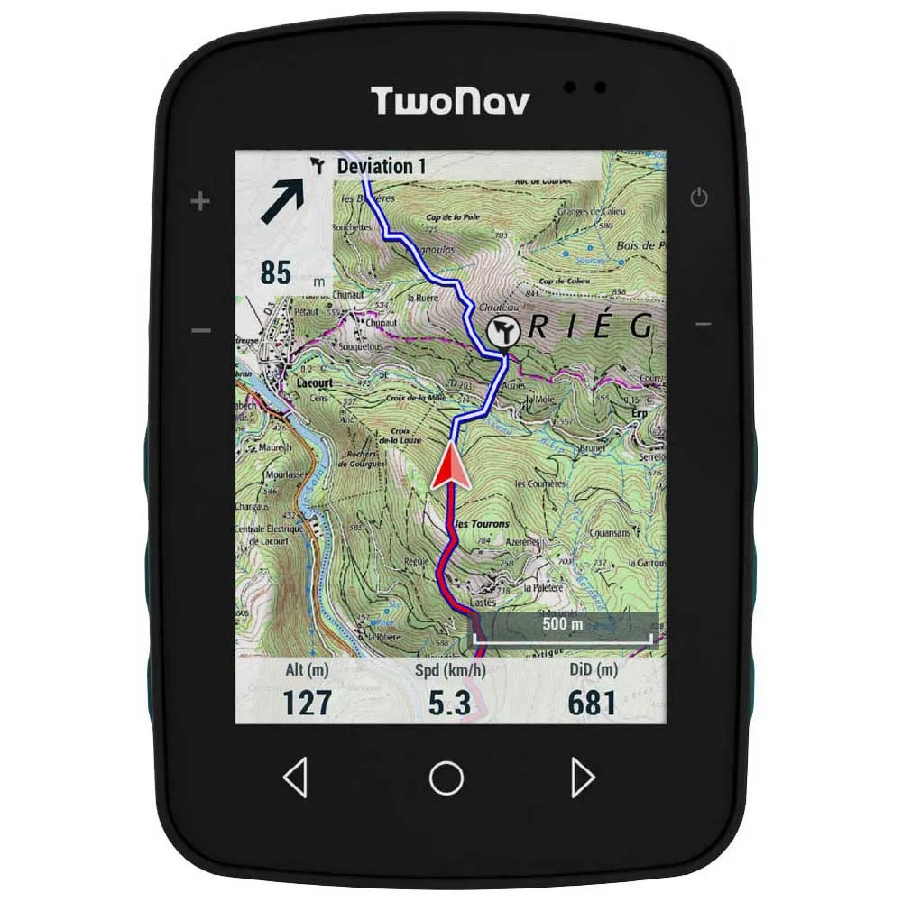 Twonav Terra Azul (64 Gb) + Francia Topo Full Cykeldator, Multicolor, One Size