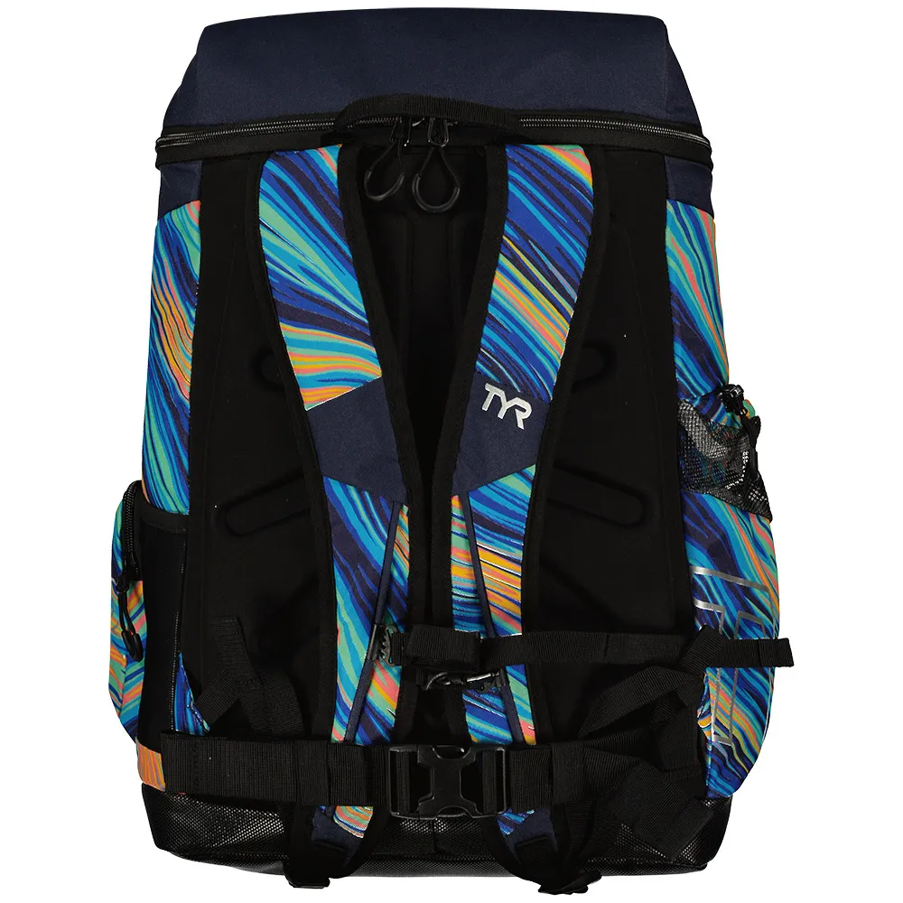 TYR Alliance Riptidal Print 45l Ryggsäck unisex, Teal / orange, One Size TYR Alliance Riptidal Print 45l Ryggsäck unisex, Teal / orange, One Size