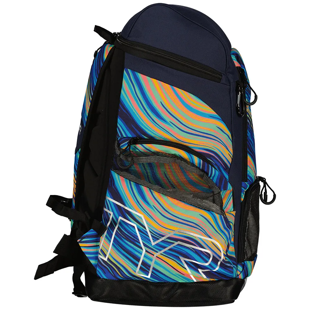 TYR Alliance Riptidal Print 45l Ryggsäck unisex, Teal / orange, One Size TYR Alliance Riptidal Print 45l Ryggsäck unisex, Teal / orange, One Size
