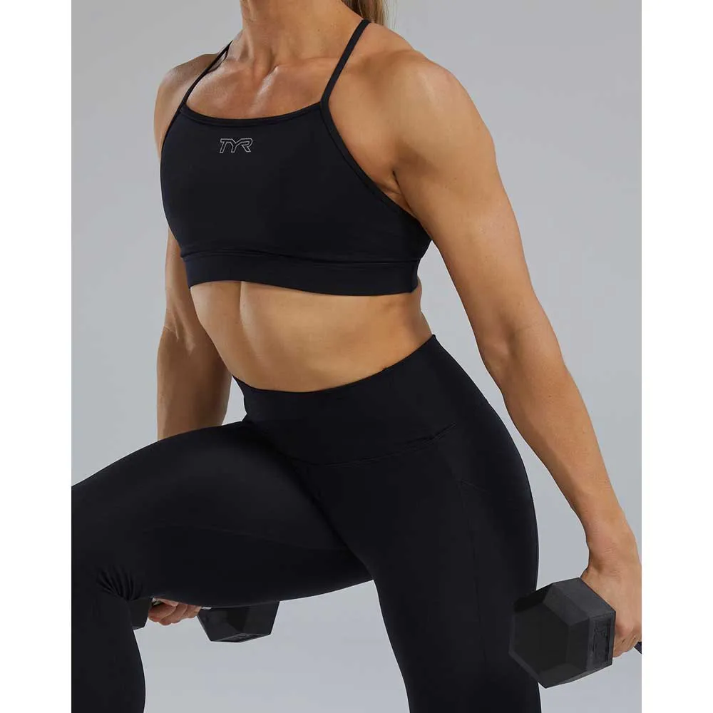 TYR Base Kinetic 28´´ Pocket Leggings Med Hög Midja female