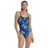 TYR Crosscutfit Tieback - Durafast Elite - Reflecta Baddräkt female, Blue ice