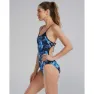 TYR Crosscutfit Tieback - Durafast Elite - Reflecta Baddräkt female, Blue ice