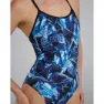 TYR Crosscutfit Tieback - Durafast Elite - Reflecta Baddräkt female, Blue ice