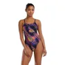 TYR Cutoutfit Evolved Baddräkt female, Lime / multi
