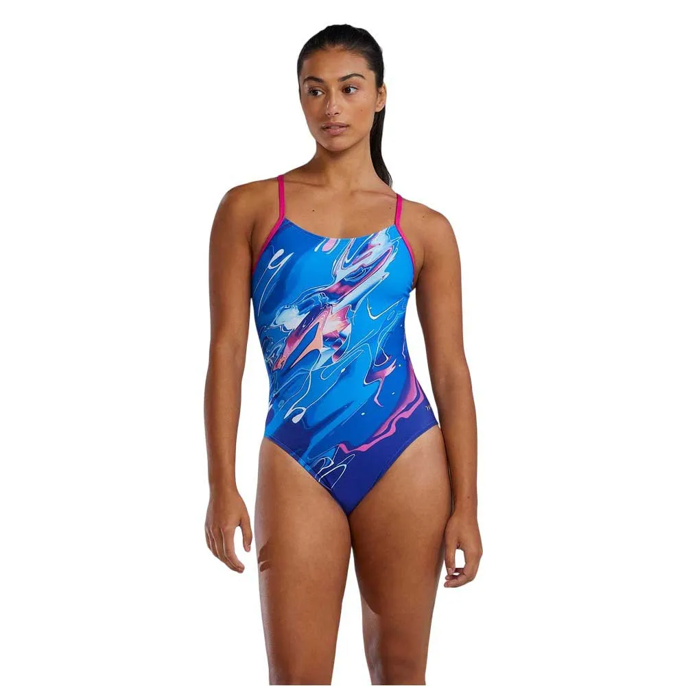 TYR Durafast Elite Cutoutfit Abstractai Baddräkt female