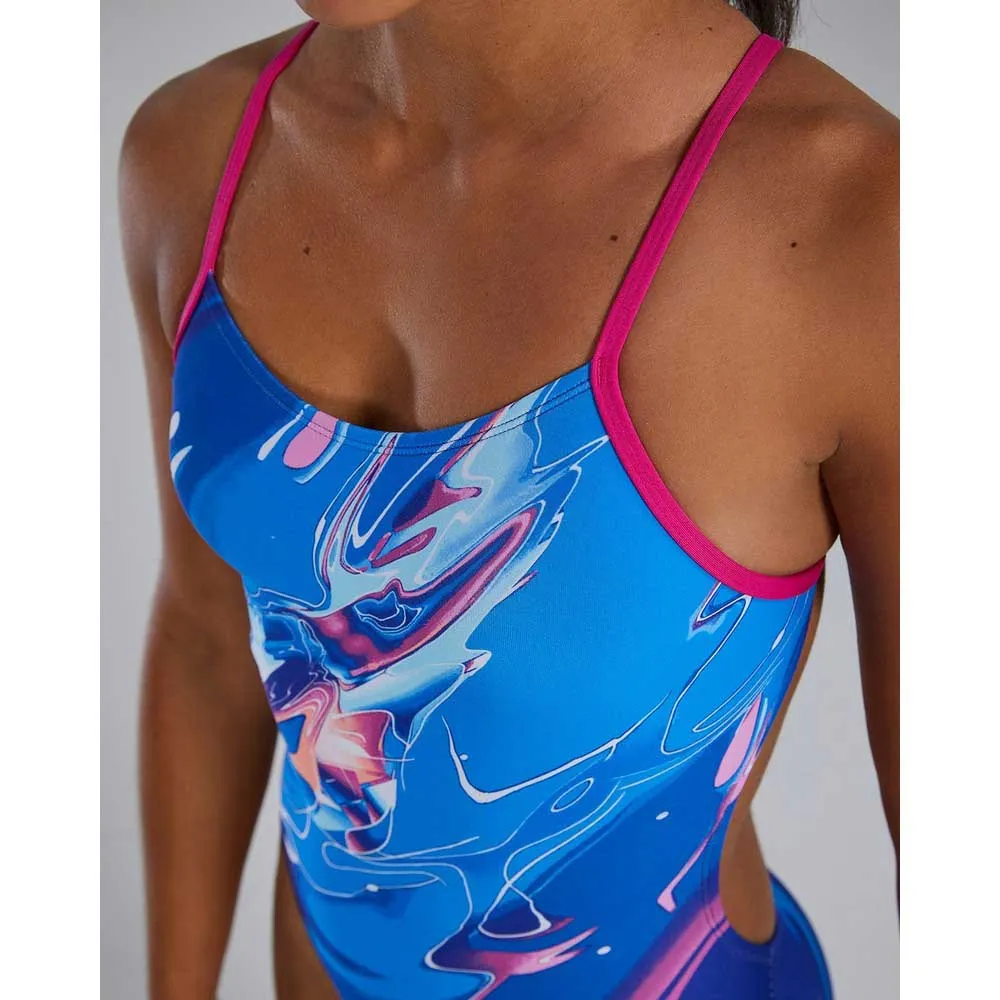 TYR Durafast Elite Cutoutfit Abstractai Baddräkt female