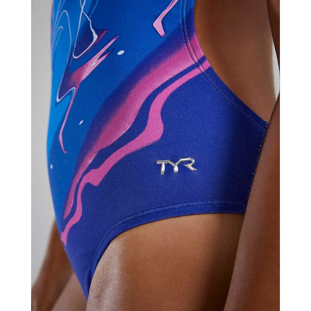 TYR Durafast Elite Cutoutfit Abstractai Baddräkt female