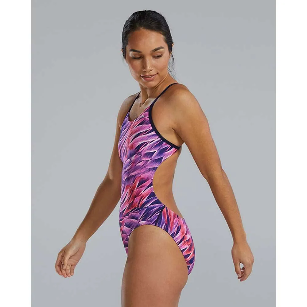 TYR Durafast Elite Cutoutfit Falcon Baddräkt female, Pink / multi