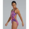 TYR Durafast Elite Cutoutfit Falcon Baddräkt female, Pink / multi