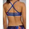 TYR Durafast Elite Trinity Montipora Bikinitopp female, Purp / orange, L