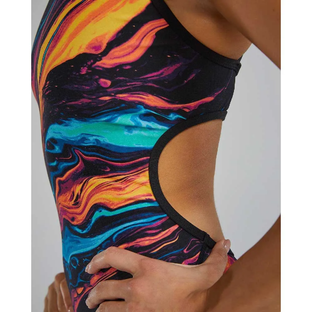 TYR Durafast Elite Trinityfit Magmata Baddräkt female