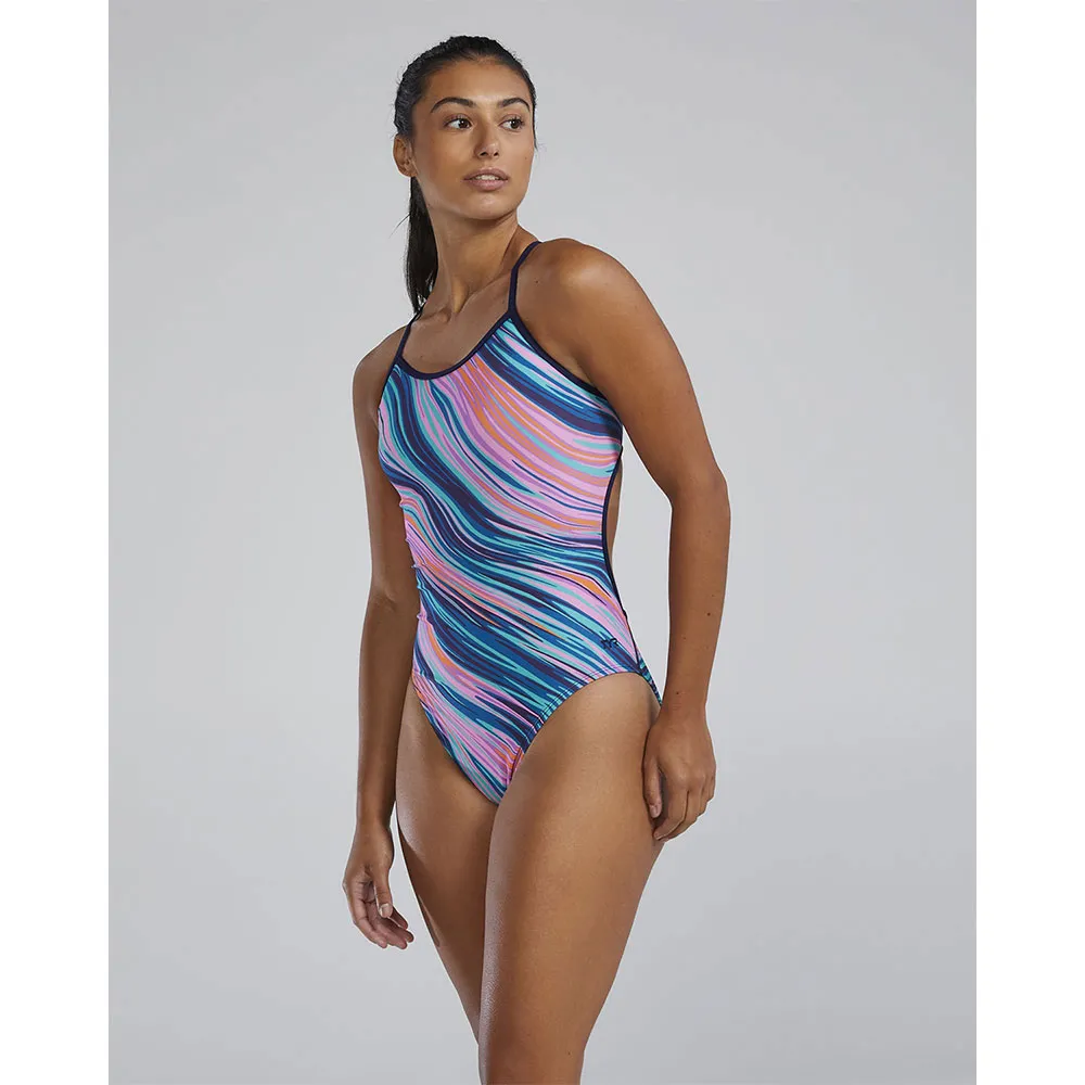 TYR Durafast Elite Trinityfit Riptidal Baddräkt female TYR Durafast Elite Trinityfit Riptidal Baddräkt female