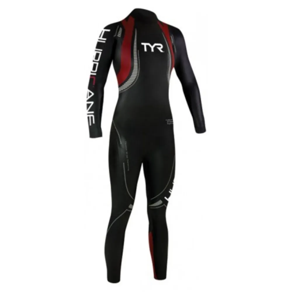 TYR Hurricane C5 Långärmad Neopren Våtdräkt unisex, Black, XS