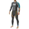 TYR Hurricane Cat-2 Våtdräkt I Neopren unisex, Black / blue / orange, S