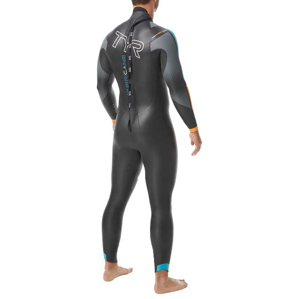TYR Hurricane Cat-2 Våtdräkt I Neopren unisex, Black / blue / orange, S