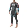 TYR Hurricane Cat-3 Våtdräkt I Neopren Refurbished unisex, Black / red / blue, SM