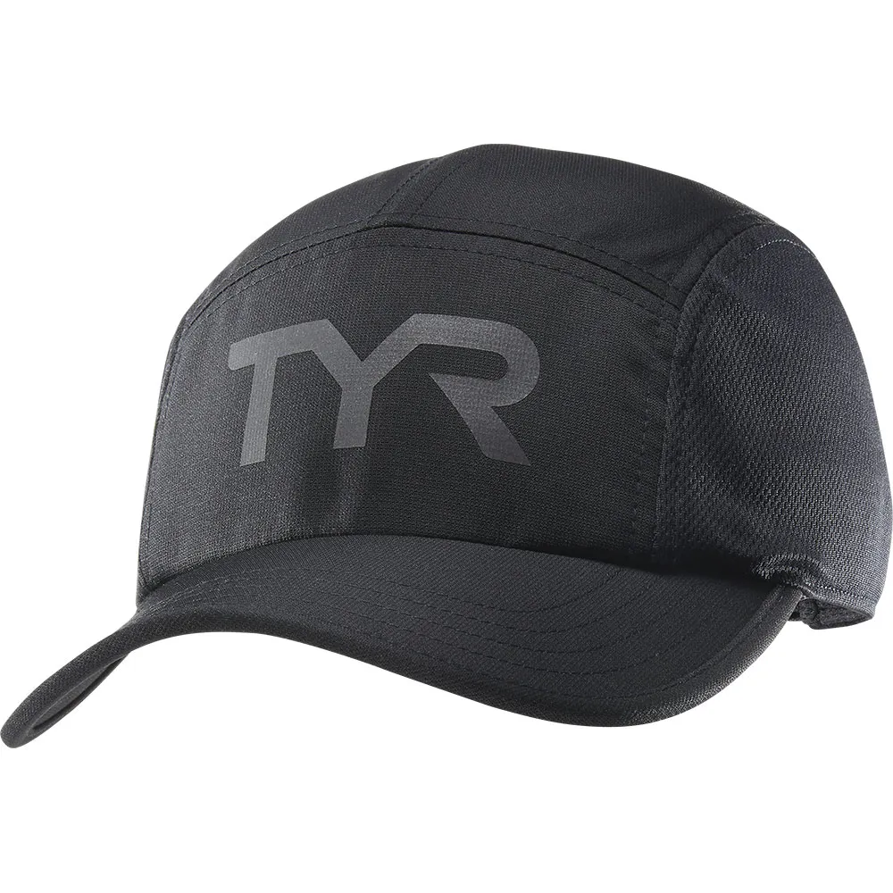 TYR Pace Running Keps, Gray / black