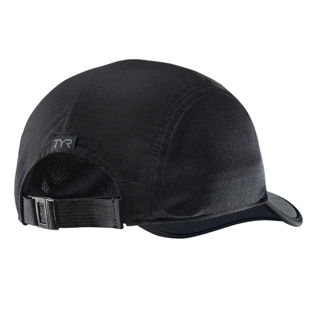 TYR Pace Running Keps, Gray / black