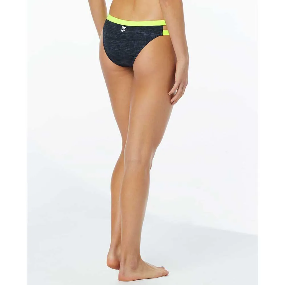 TYR Sandblasted Cove Bikini Botten female, Black, XL