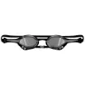 TYR Tracer X Elite Race Simglasögon Med Spegelglas unisex, Silver / black / silver, One Size