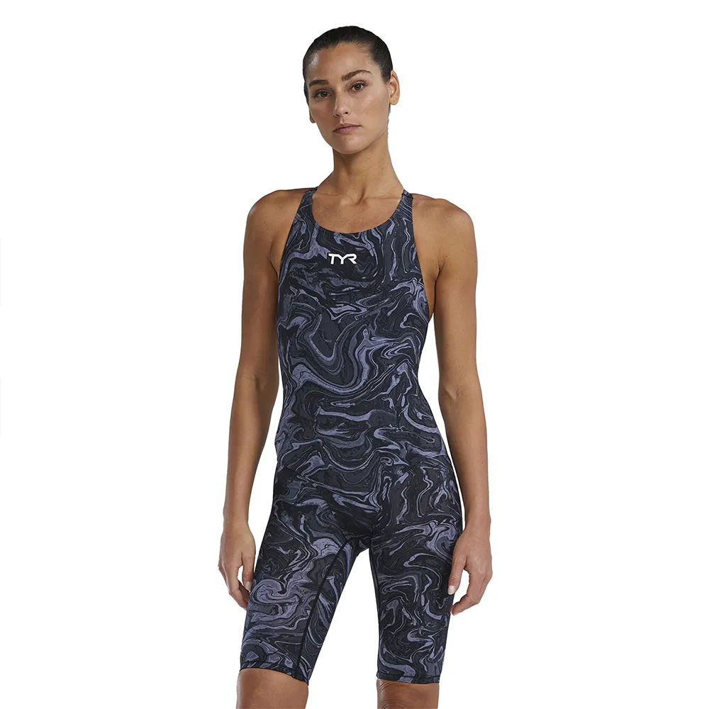 TYR Tresher Hydrophobic öppen Ryggtävlingsbaddräkt female