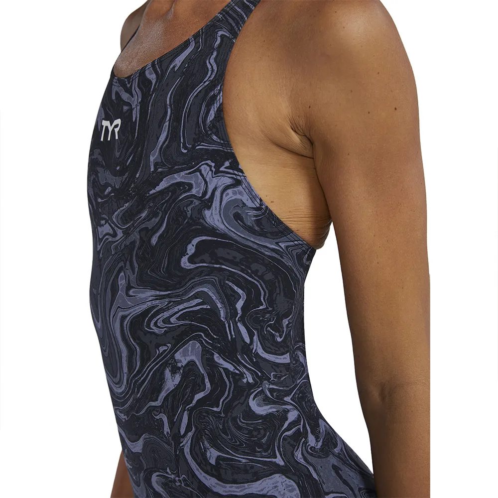 TYR Tresher Hydrophobic öppen Ryggtävlingsbaddräkt female