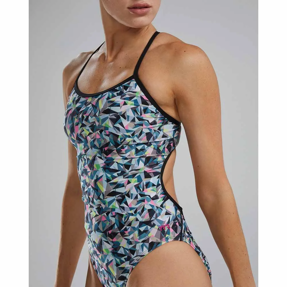 TYR Trinityfit Prsmbrk Baddräkt female, Black / multi