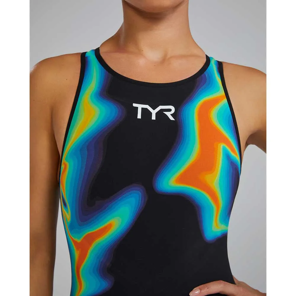 TYR Venzo Infrared öppen Ryggtävlingsbaddräkt female TYR Venzo Infrared öppen Ryggtävlingsbaddräkt female