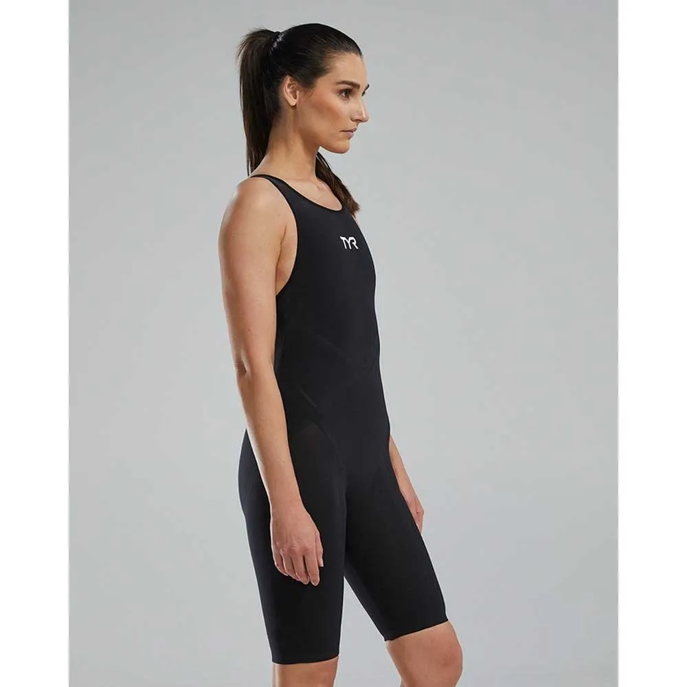 TYR Venzo Solid öppen Ryggtävlingsbaddräkt female