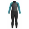 Ub Sailfin Långärmad Neopren Våtdräkt unisex, Black / aqua, XL