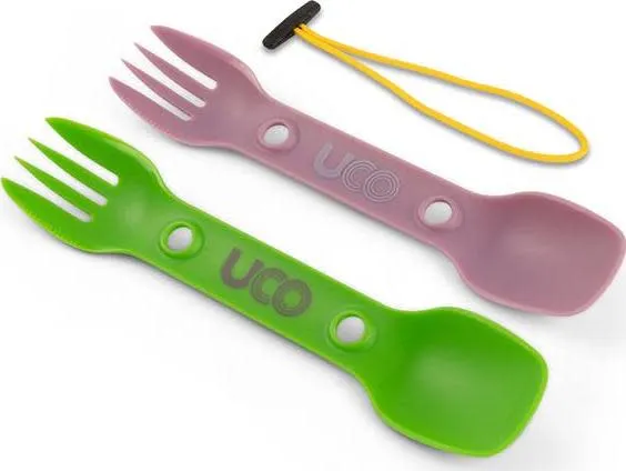 UCO Eco Utility Spork 2-Pack, For-Lush, 2-pack