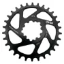 Ufor Round Direct Mount 12s Boost Kedjehjul, Black, 32t