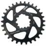Ufor Round Direct Mount Kedjehjul, Black, 32t
