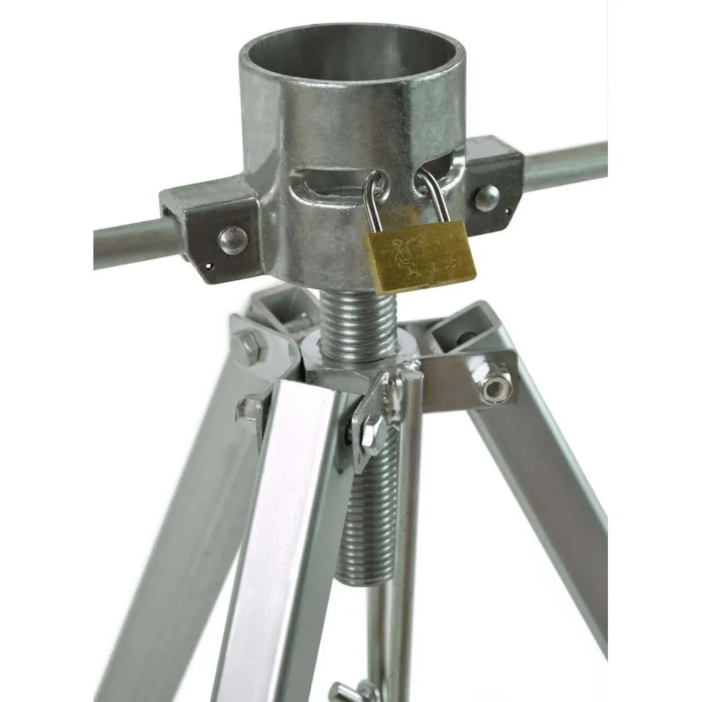 Ultra-fab Alumilite King Pin Stativ, Silver, One Size Ultra-fab Alumilite King Pin Stativ, Silver, One Size