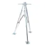 Ultra-fab Alumilite King Pin Stativ, Silver, One Size