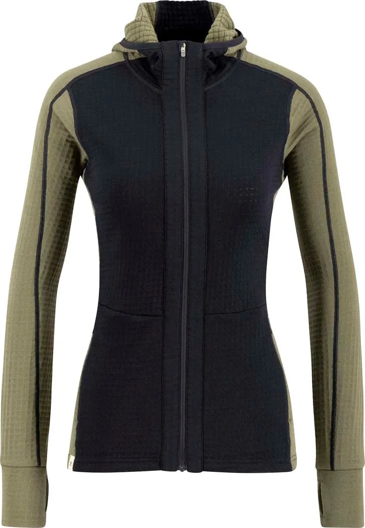 Ulvang Women's Peak Field Hooded Full Zip Midlayer Ulvang Women's Peak Field Hooded Full Zip Midlayer