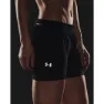 Under Armour 2 In 1 Iso Chill Run Korta Leggings female, Black / black