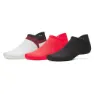 Under Armour Armourdry Run Lite Osynliga Strumpor 3 Enheter male