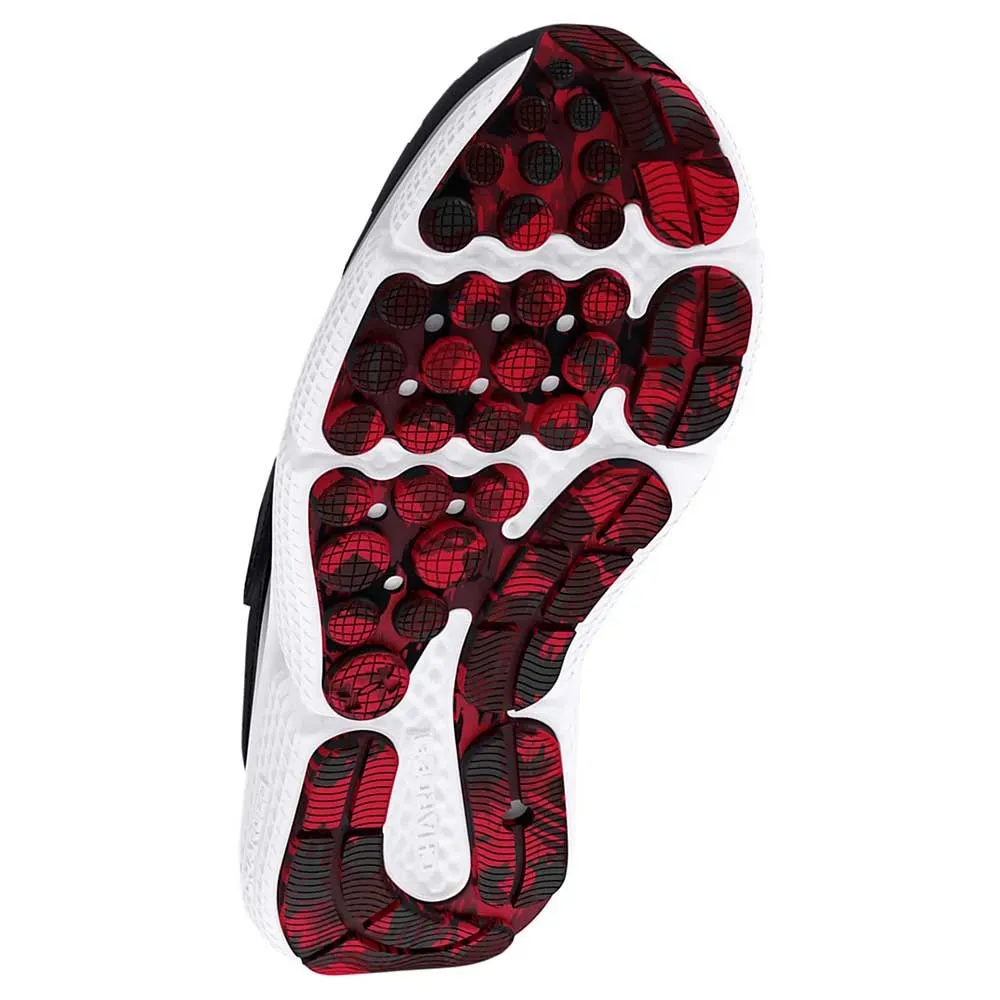 Under Armour Bps Assert 10 Ac Löparskor male, Black 001 / deep red 600 / red 600