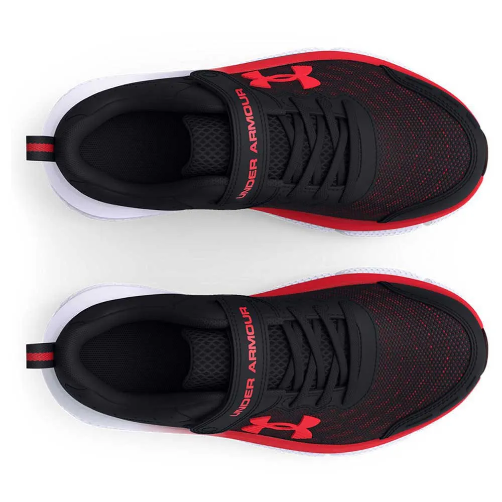 Under Armour Bps Assert 10 Ac Löparskor male, Black 001 / deep red 600 / red 600