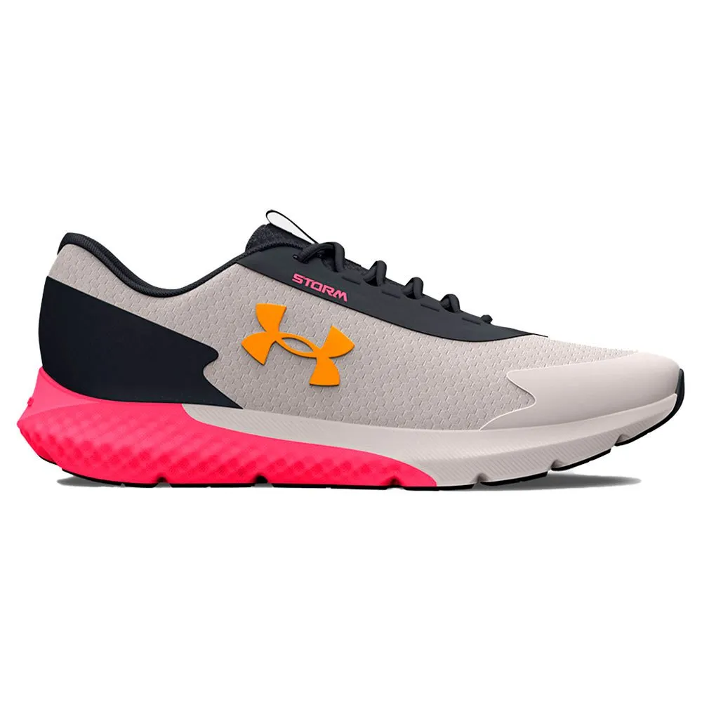 Under Armour Charged Rogue 3 Storm Löparskor female, White clay / black 001 / formula orange 801 Under Armour Charged Rogue 3 Storm Löparskor female, White clay / black 001 / formula orange 801