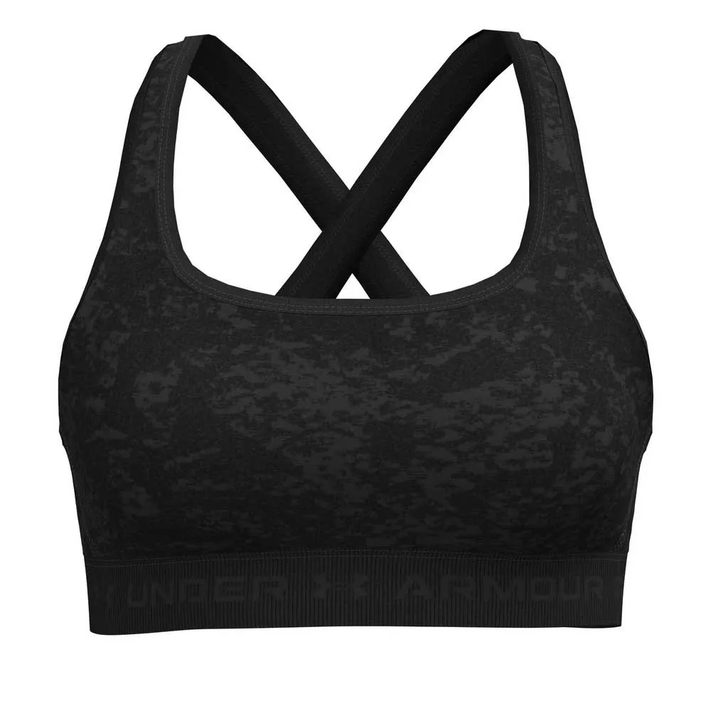 Under Armour Crossback Print Sport-bh Med Medium Stöd
