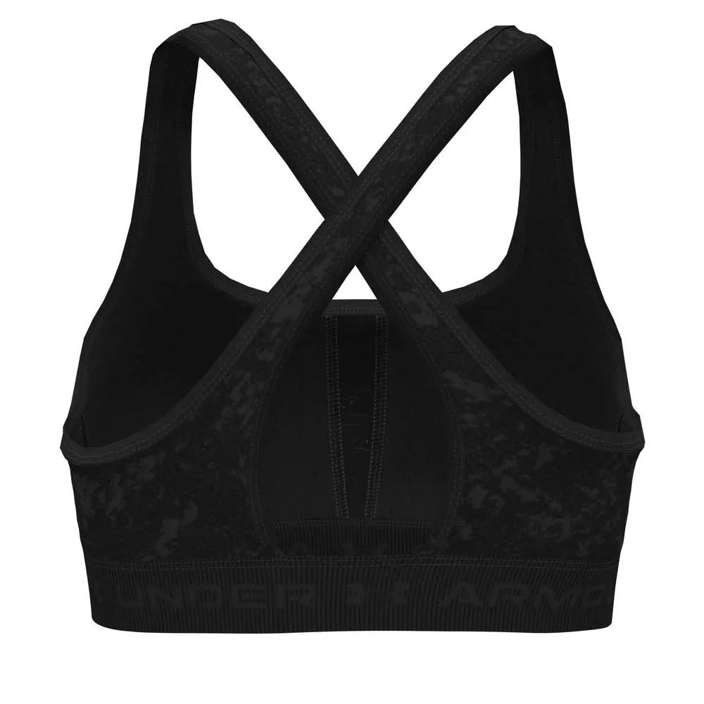 Under Armour Crossback Print Sport-bh Med Medium Stöd