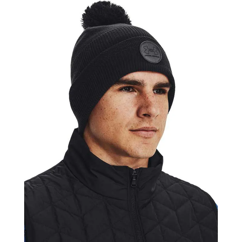 Under Armour Driver Pom Cgi Mössa male, Black / black Under Armour Driver Pom Cgi Mössa male, Black / black