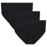 Under Armour Essential Stretch No Show Hip Trosor 3 Enheter, 001-black