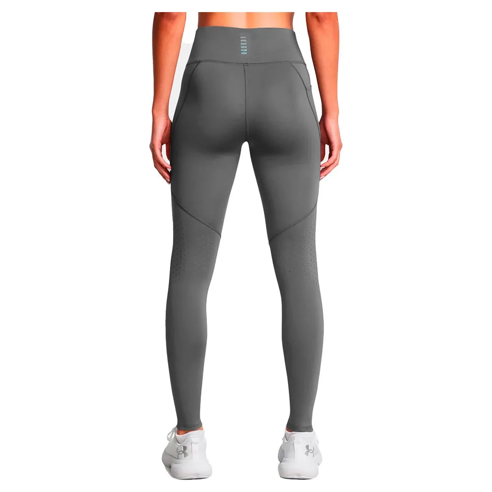 Under Armour Fly Fast Leggings female, Castlerock / castlerock / reflective, Regular