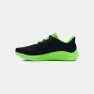 Under Armour Gs Charged Pursuit 3 Big Logo Löparskor male, Black / morph green / mod gray