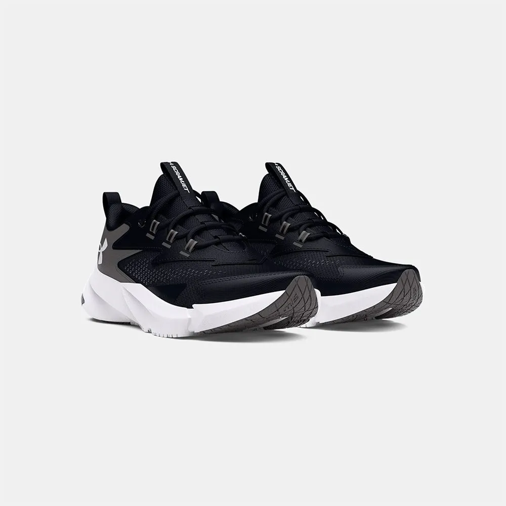 Under Armour Gs Scramjet 6 Löparskor male, Black / castlerock / white Under Armour Gs Scramjet 6 Löparskor male, Black / castlerock / white
