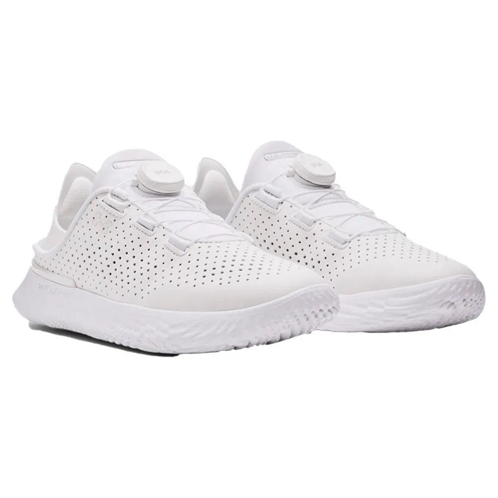 Under Armour Gs Slipspeed Trainer Lth Skor male, White / white / white, EU 40