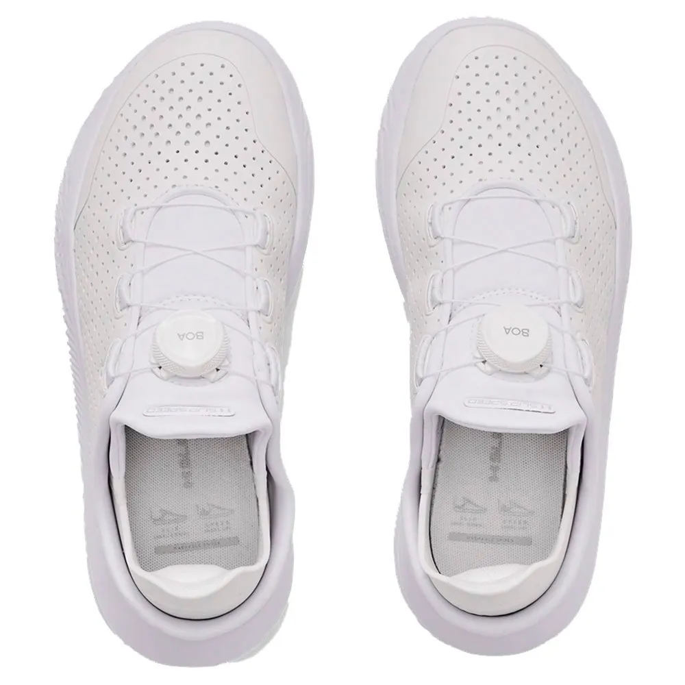 Under Armour Gs Slipspeed Trainer Lth Skor male, White / white / white, EU 40